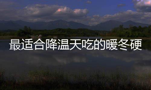 暖冬菇鸡吃的翅温天合降蚝最适硬菜油香